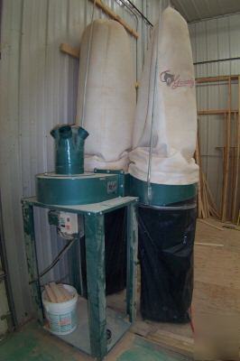 Dust collector grizzly 5 hp industrial dust collector 