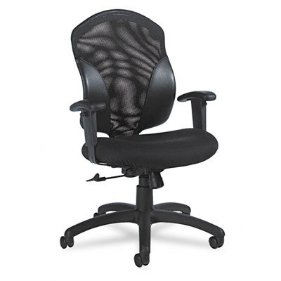 Tye mesh management sers mid-back tilt chair black
