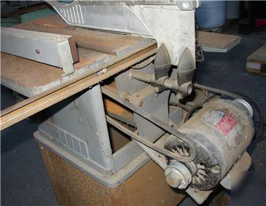 Vintage delta rockwell table saw jointer combo