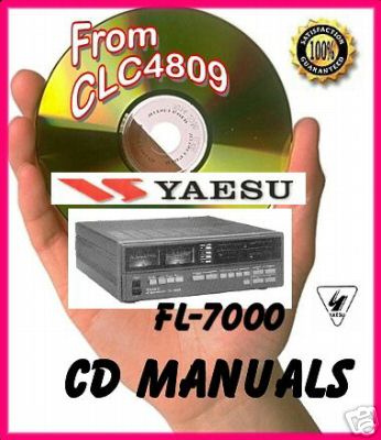 Yaesu fl-7000 radio linear amplifier cd manual FL7000