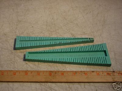 Resistor capacitor component lead former gauges wow 