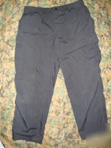 Army military surplus police swat black trousers pants