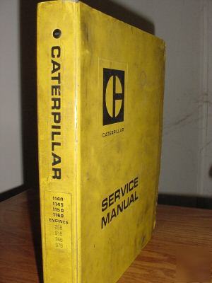 Caterpillar 1140-1145-1150-1160 engine service manual