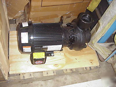 Dayton 7 1/2 hp 3 phase centrifugal pump 384 gpm 4ZA43