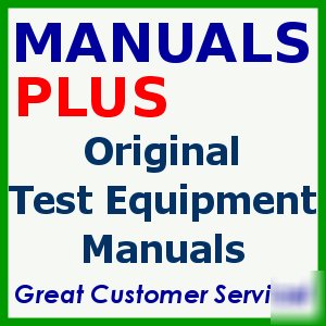 Hp model 417A operating and service manual