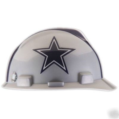 New dallas cowboys - nfl safety hard hat msa company - 
