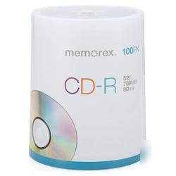New memorex 52X cd-r media 04581