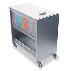 New secure file rover locking cart sliding cover hipaa 