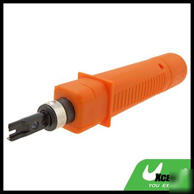 Orange 110/88 wire fix cut off impact punch down tool