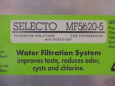 Selecto scientific filtration with scale out MF5/620-5