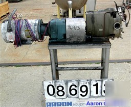 Used: waukesha rotary positive displacement pump, model