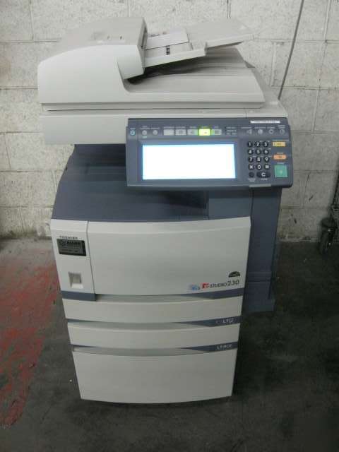 Toshiba e-studio 230 office printer scan fax copy 2004