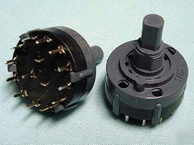 (3) 12-position rotary switches with hardware