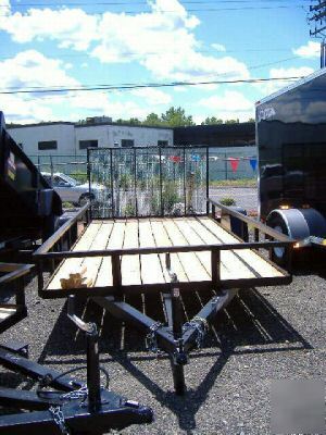 6.5 x 14 lansdcape utility trailer with gate 2008