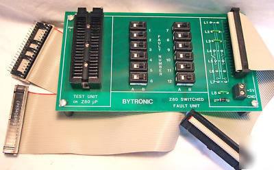 Bytronic Z80 static test unit + switched fault unit