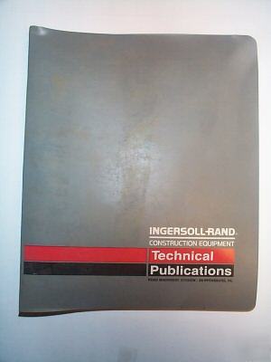 Ingersoll-rand pro-pac compactor operation manual