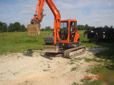Kubota compact excavator KX161-3 ss rubber tracks mini