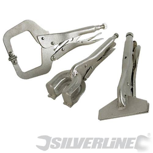 New 3PCE welding clamps set 245017