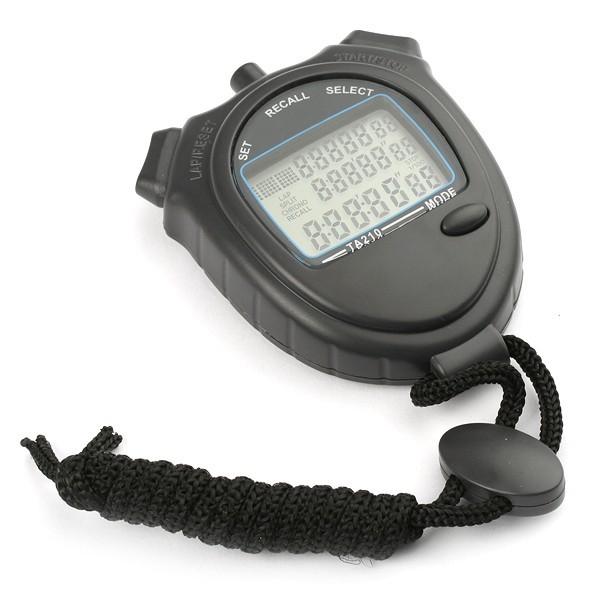 New sport chronograph stopwatch timer alarm clock strap 