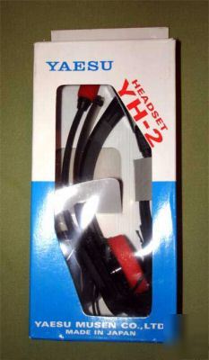 New yaesu yh-2 headset - brand in box nos ht