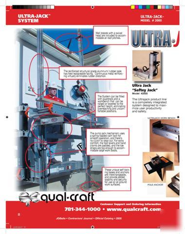 Qual craft ultra jack aluminum scaffold 24' x 24' 
