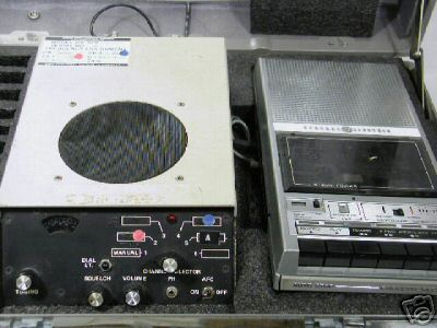 Rare - vintage spy radio receiver, ham, vhf hi lo band