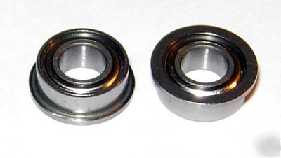 SMF105-zz stainless flanged MR105 bearings, 5X10 mm