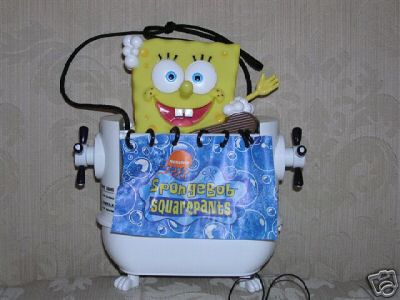 Sponge bob shower radio