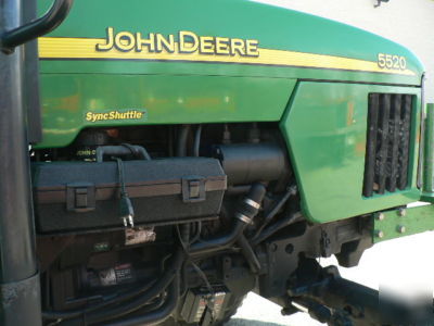 2004 john deere 5520 diesel tractor cab turf low hours
