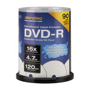 Aleratec dvd-r media - 4.70 gb - 90 pack spindle