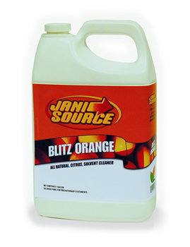 Jani-source blitz orange cleaner/degreaser 4/g