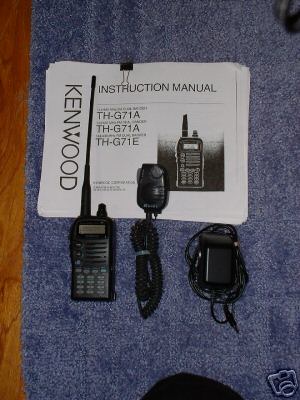 Kenwood th-G71A fm dual bander with mods