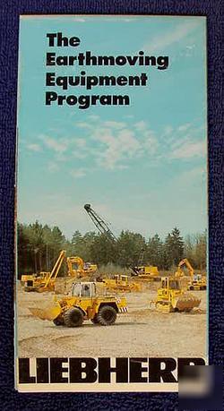 Liebherr line of earthmoving equipment brochure #3