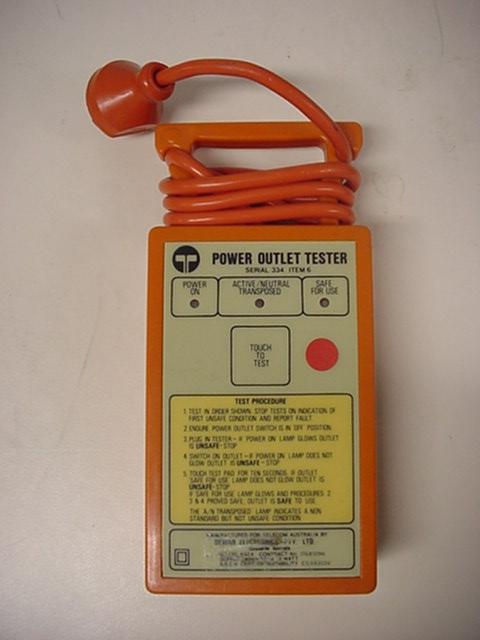 Power outlet tester