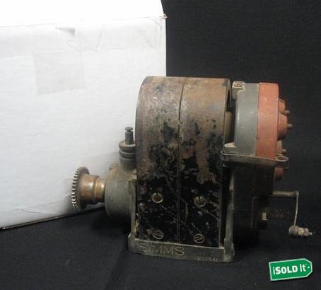 Vintage antique simms 2741 4 x c 4-cylinder magneto