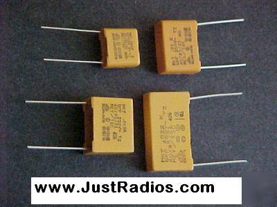 .022UF 250 vac type Y2 film safety capacitors : qty=8