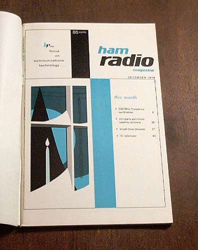 1974 dec amateur ham radio magazine shortwave technical