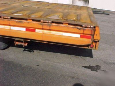 1986 trail king 48-foot drop deck trailer