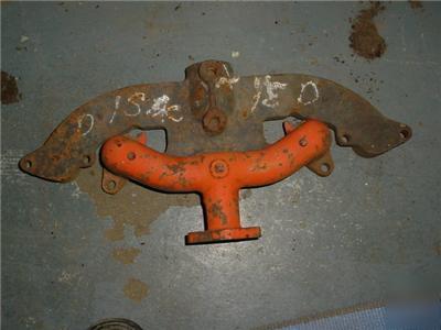 Allis chalmers tractor gas cast iron manifold d-14-15