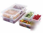 Cambro translucent full size food pan |6 ea| 14PP190