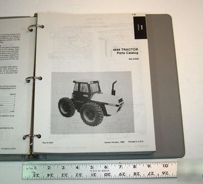 Case parts book - 4694 tractor - 1984