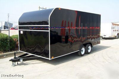 2009 enclosed motorcycle atv toy hauler utility trailer