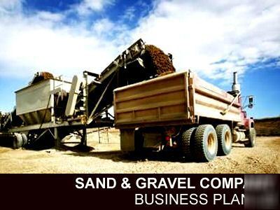 Construction - sand & gravel - business plan