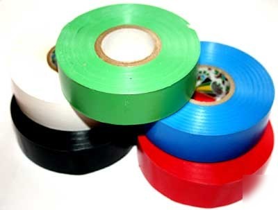 Green pvc electrical insulation tape 25MM x 33M