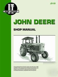 I&t shop manual jd-50 john deere 4030, 4230, 4430, 4630