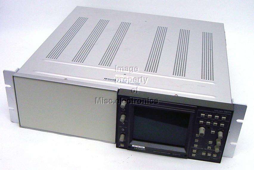 Leader 5870 vector waveform monitor rack mount