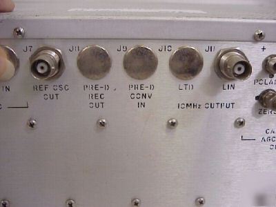 Microdyne telemetry receiver 1100-ar (5) G3396