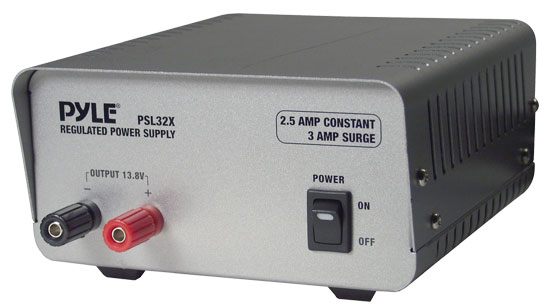 New pyle 2.5 amp constant / 3 amp surge power supply