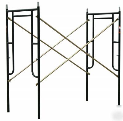 Scaffold set 3' x 6'7'' flip lockthru frame scaffolding