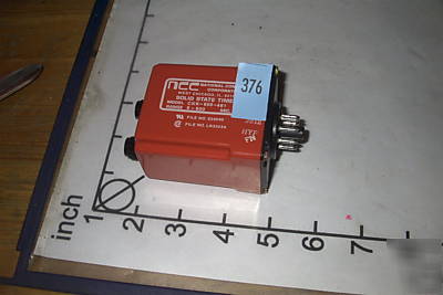 Solid state timer, ncc, ckk-600-461, used warranty.